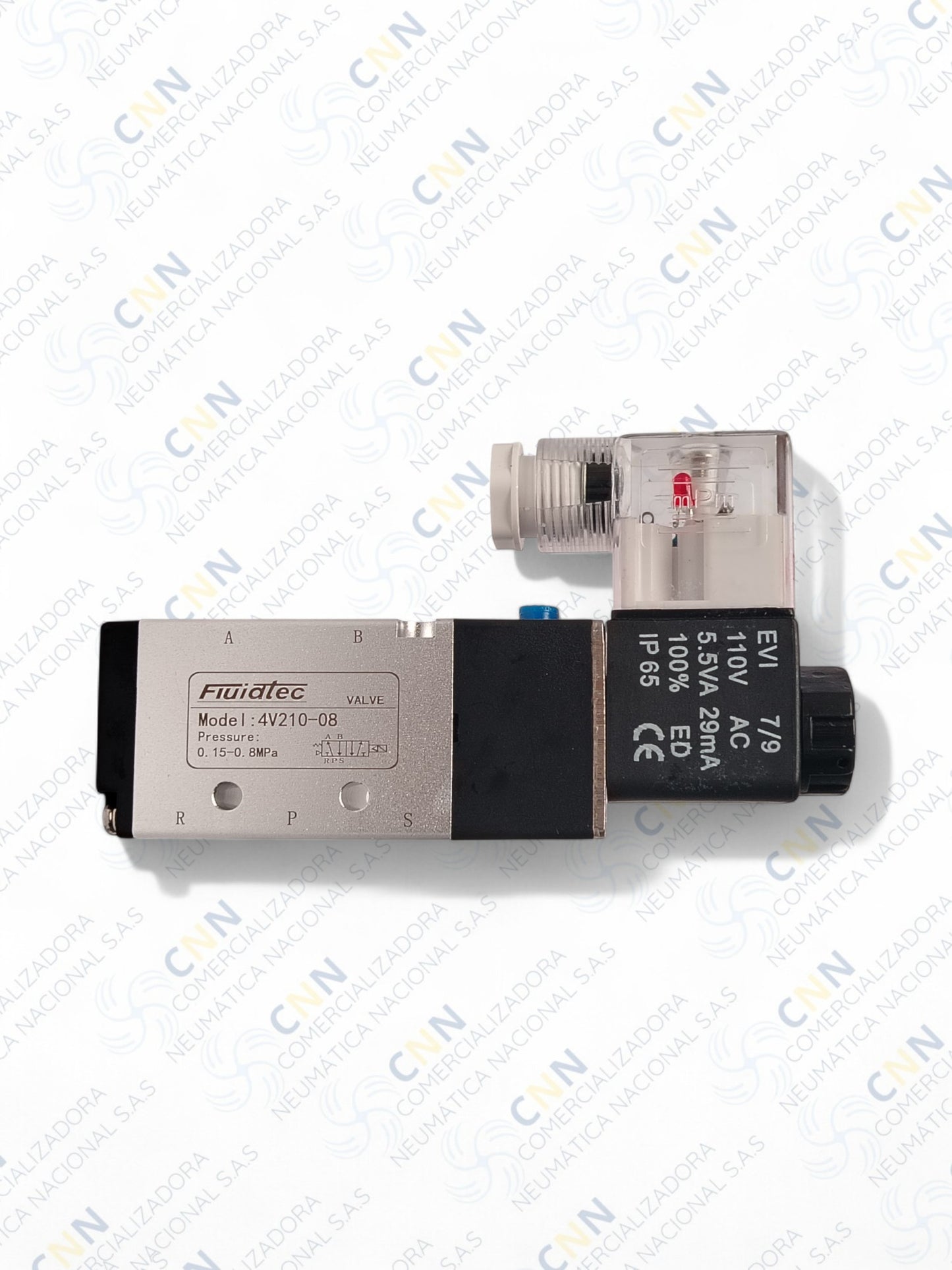4V210 08 ELEC/VAL 5/2 1/4
