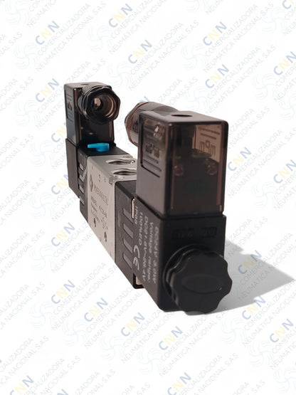 4V220 08 ELEC/VALV 5/2 DOBLE BOBINA 1/4