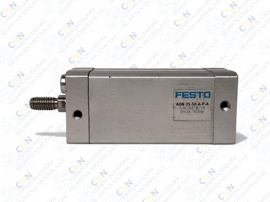 ADN25 50 A PA CILINDRO COMPACTO FESTO DIAM 25 MM X 50 MM DE RECORRIDO
