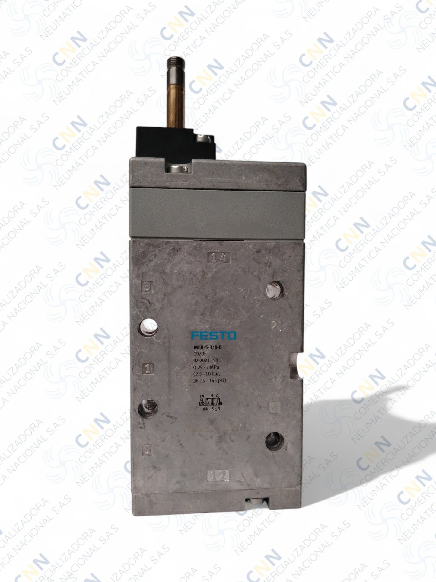 MFH 5 3/8 B 19705  ELECTROVALVULA FESTO 5/2 DE 3/8