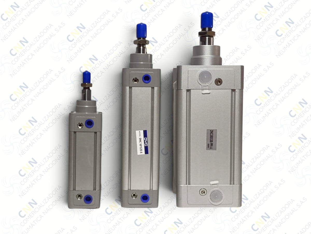 DNC ISO 6431 15552 CILINDROS NORMALIZADOS PERFILADOS DESDE DIAMETRO 32 MM HASTA 125 MM